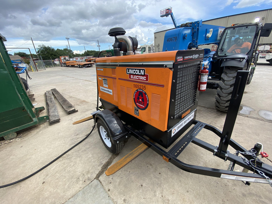 2021 Lincoln Electric Vantage 549X Ready Pak 3, ORANGE (includes trailer, cable rack, fender light kit)