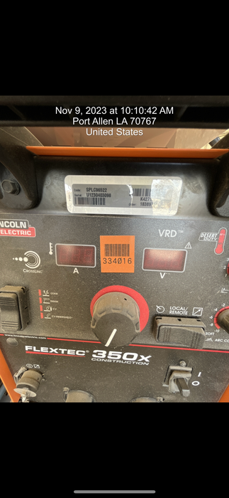 2023 LINCOLN ELECTRIC FLEXTEC 350X