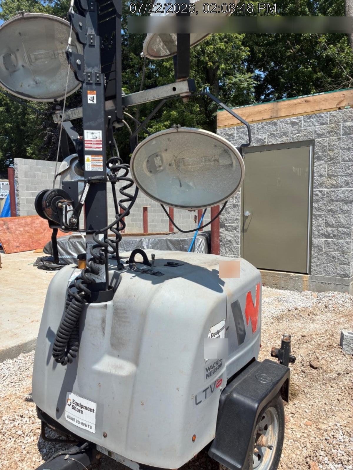 2019 Wacker Neuson LTV6L-MH Standard Options, ES Track Hardware, Fuel Level Sensor