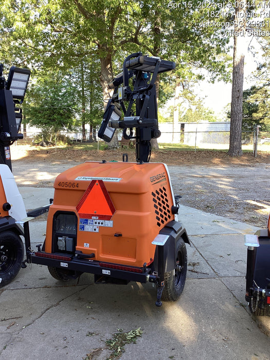 2024 Generac MLT6SKDS-STD4 ELEC WINCH Diesel, Electric Winch Mast, Powerzone Controller, (4) 320W LED Lights, 4kW Generator, 39.9 Gal Fuel Tank, 2" Ball, T3
