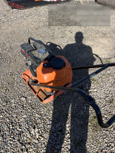 2020 Multiquip MVC82VHW Plate Honda GX160 w/water tank 18 wide