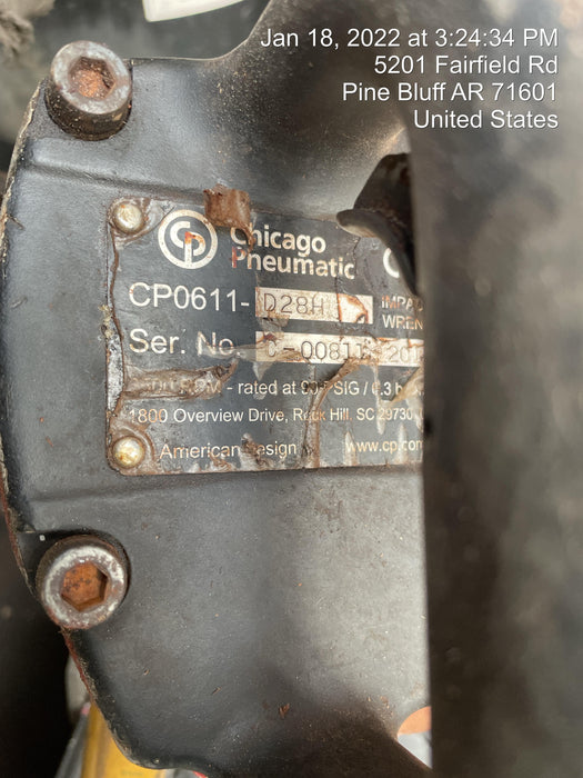 2019 CHICAGO PNEUMATIC CP0611