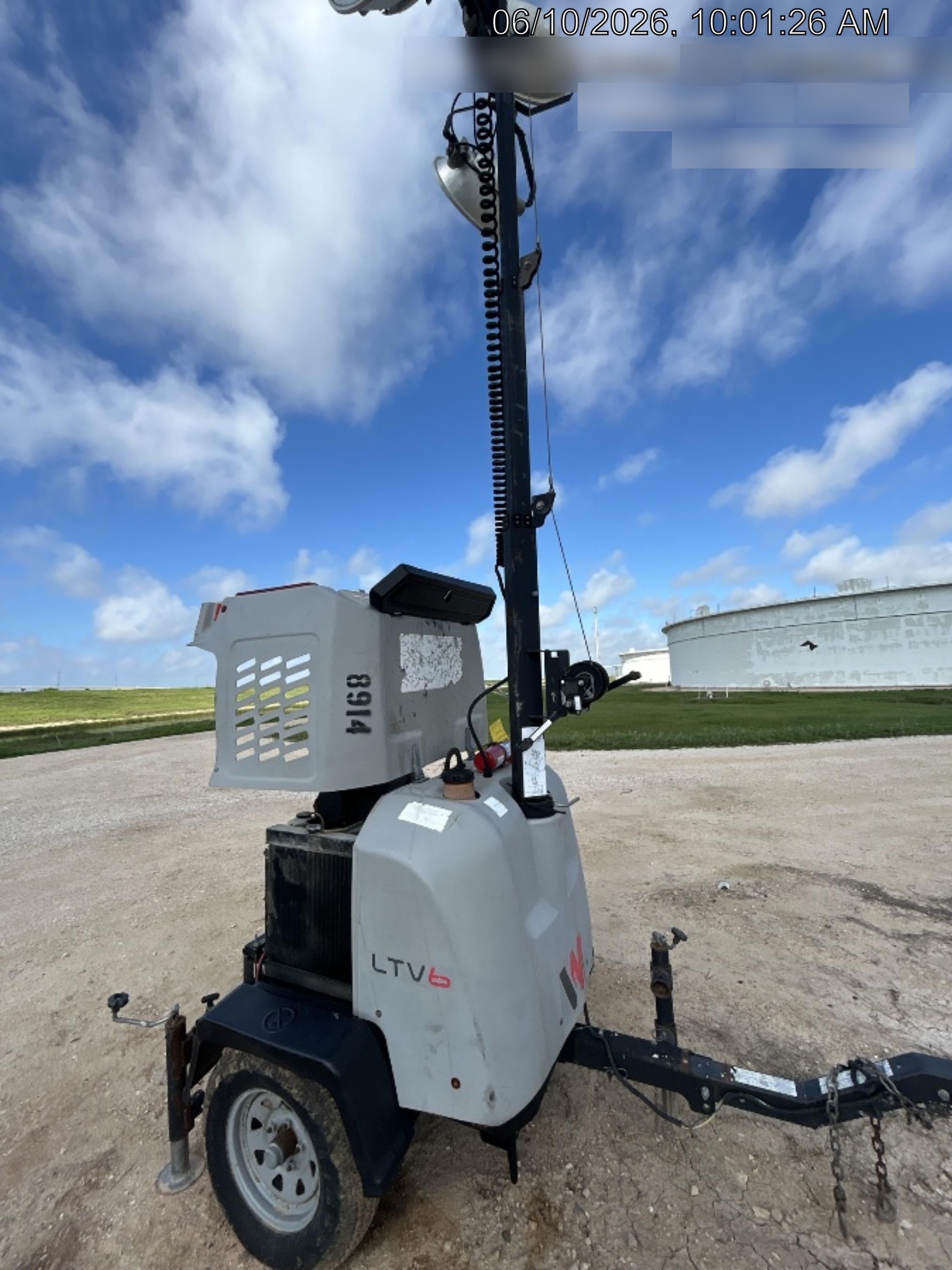 2018 Wacker Neuson LTV6L-MH Wacker Neuson LTV6L Towable Light Tower