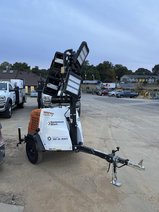 2023 Generac MLT2 Diesel, Flex Switch 120V Input, Powerzone Controller, (4) 320W LED Lights, 4kW Generator, 39.9 Gal Fuel Tank, 2" Ball, T3