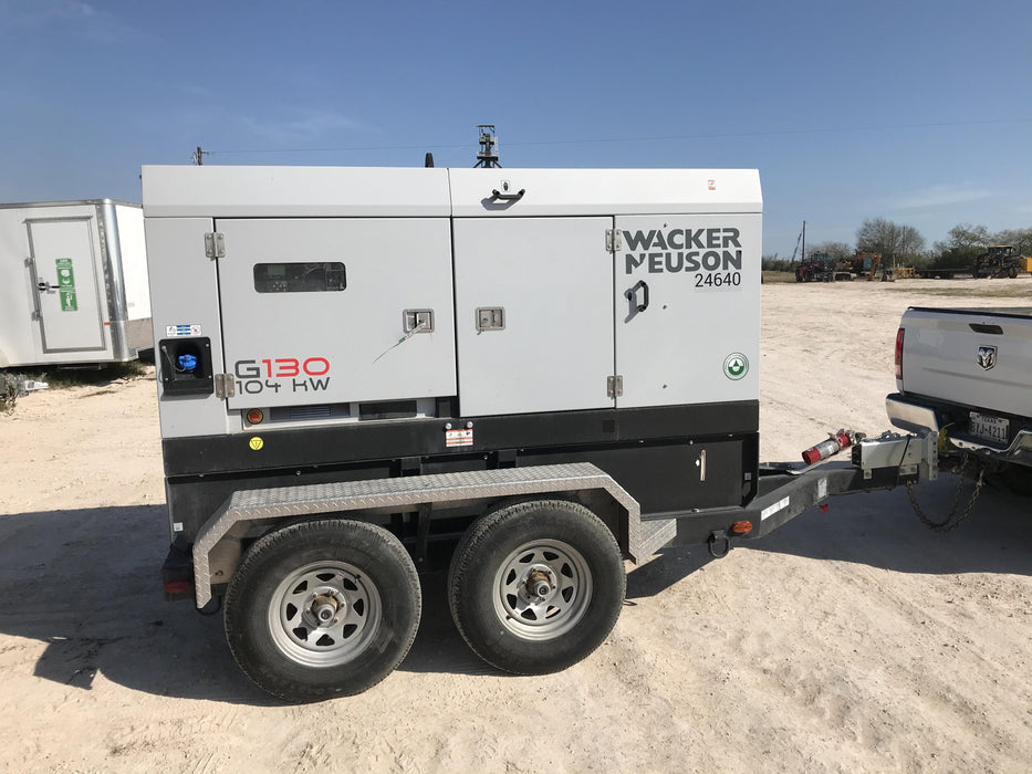 2019 WACKER NEUSON G130