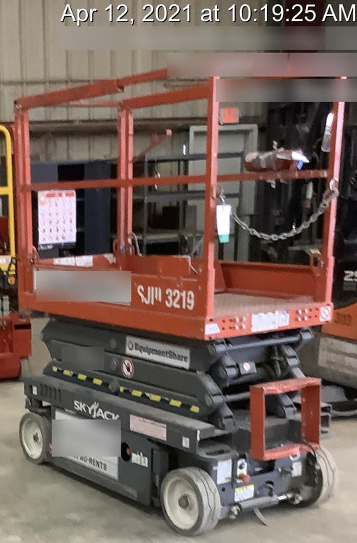 2019 Skyjack SJIII-3219 Standard Options