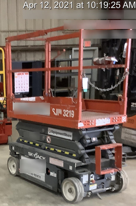 2019 Skyjack SJIII-3219 Standard Options