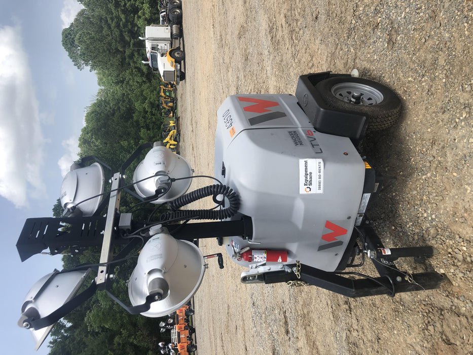 2019 Wacker Neuson LTV6L-MH Wacker Neuson LTV6L Mobile Light Tower w/Fuel Level Sensor Installed