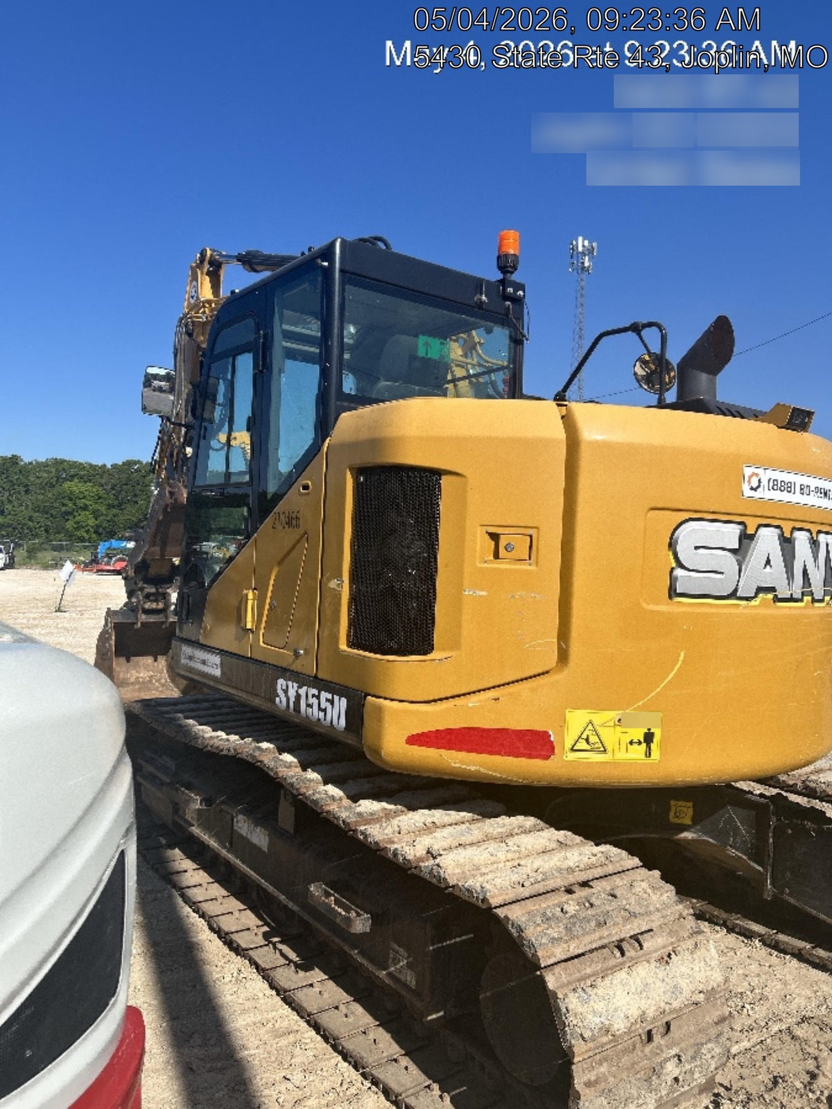 2022 SANY SY155 U