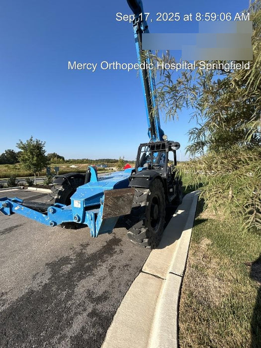 2019 Genie GTH-1056 Canopy, Solid RT Tires, LED Work Lights, Beacon 60" QA Carriage, 60" Forks