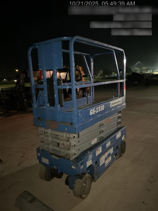 2020 Genie GS-1930 Fixed rails with chain entry gate - Pre A92.20