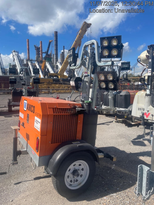 2024 Wanco WLTT-4MM4K Diesel, Deep Sea Controller, Shore Power Plug, Auto Start, (4) 350W LED Floodlights, 4kW Generator, 60 Gal Fuel Tank, 2" Ball, T3