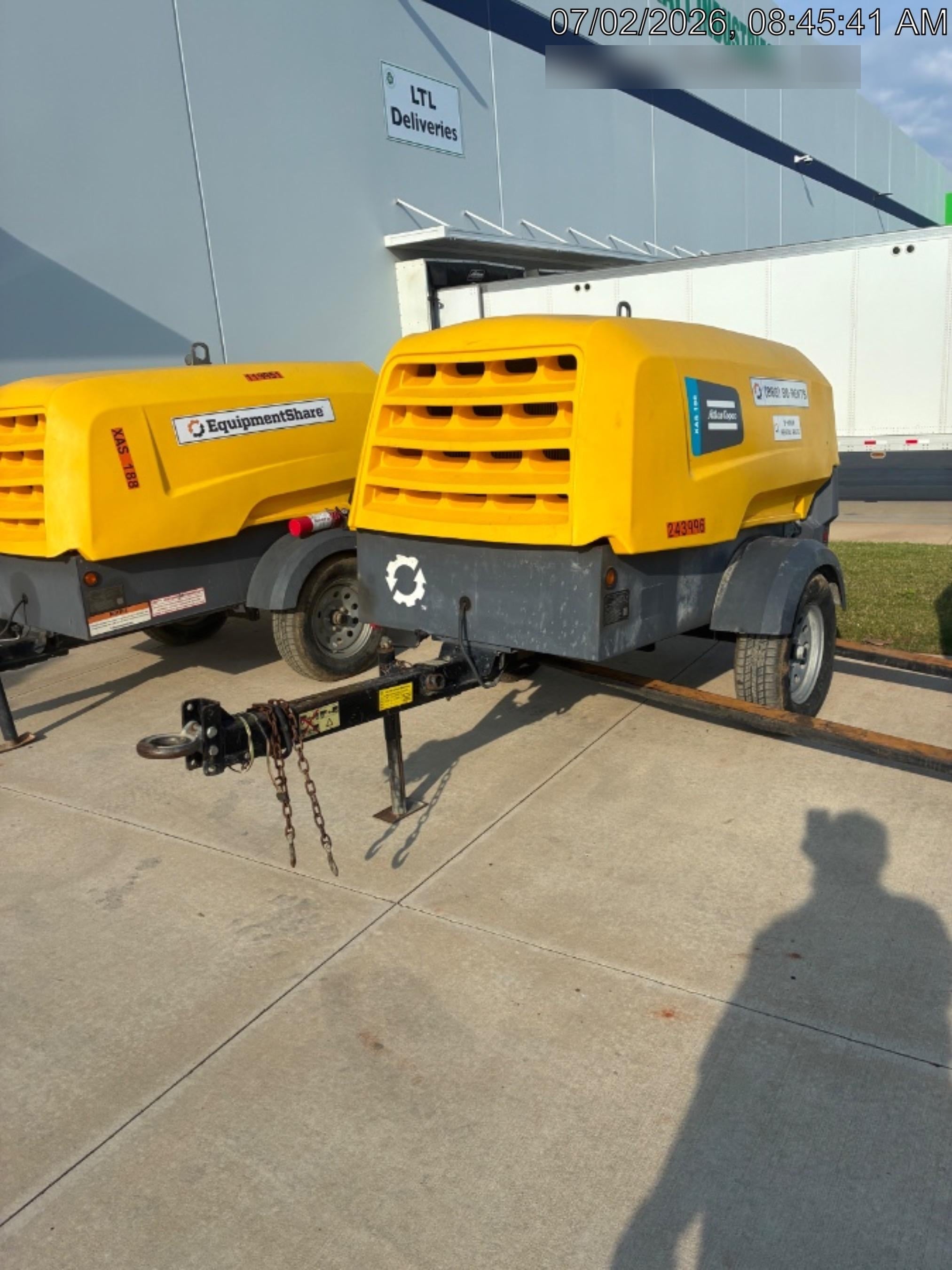 2022 ATLAS COPCO XAS188 CWK