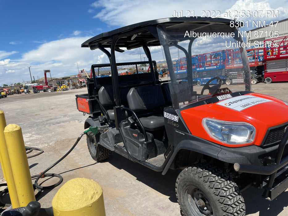Kubota RTV-X1140W-H Plastic Canopy, Windshield Acrylic Clear, LED Strobe Light, Wire Harness Kit, Back up Alarm