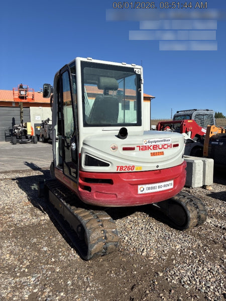 2021 TAKEUCHI TB260