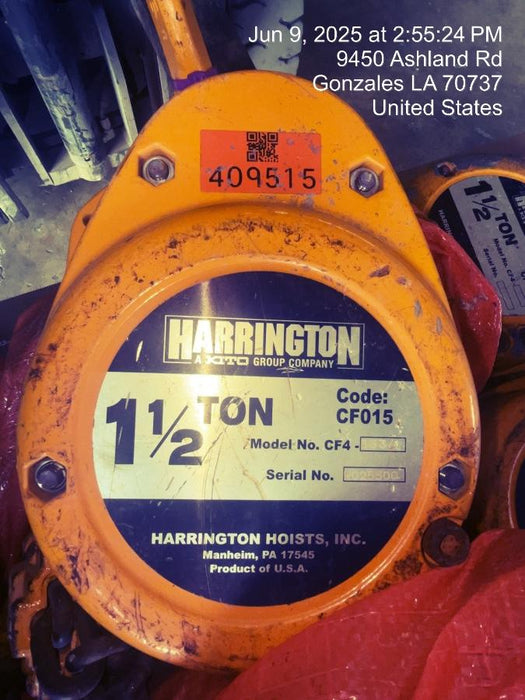 2024 HARRINGTON CF015-20