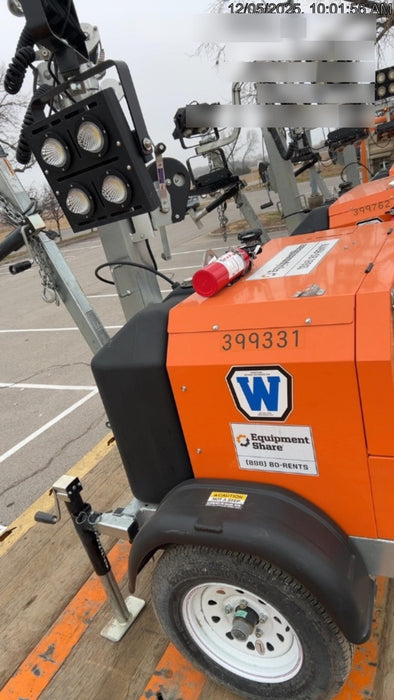 2024 Wanco WLTT-4MM4K Diesel, Deep Sea Controller, Shore Power Plug, Auto Start, (4) 350W LED Floodlights, 4kW Generator, 60 Gal Fuel Tank, 2" Ball, T3