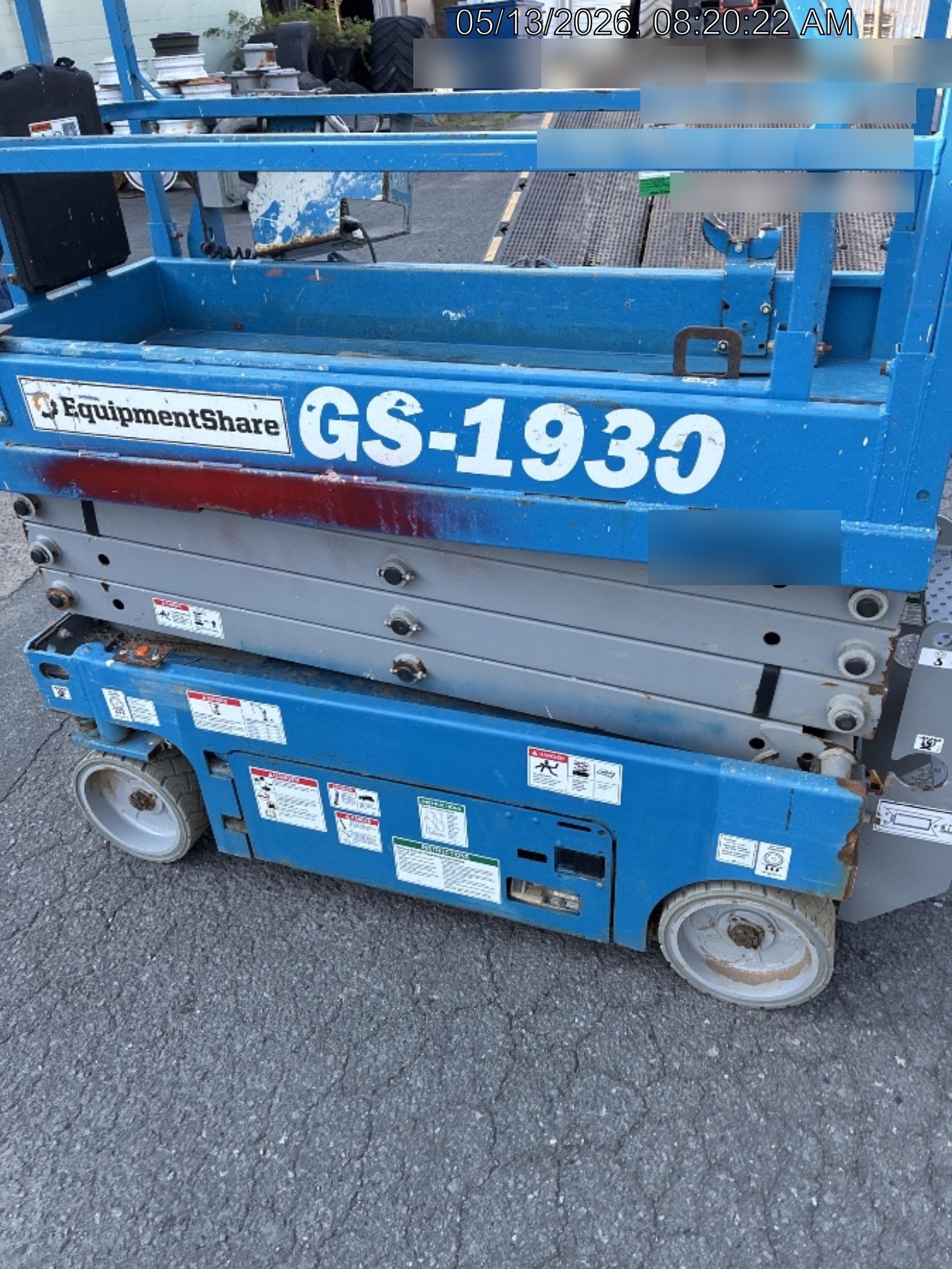 2018 Genie GS-1930 Genie GS-1930 Scissor Lift w/Standard Options