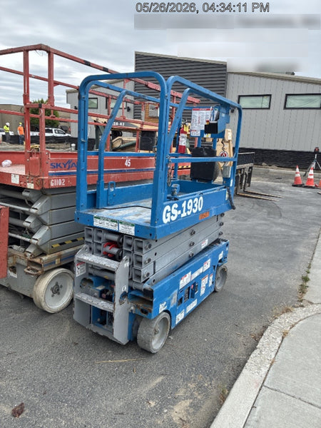 2020 Genie GS-1930 Standard Machine, 800W Inverter