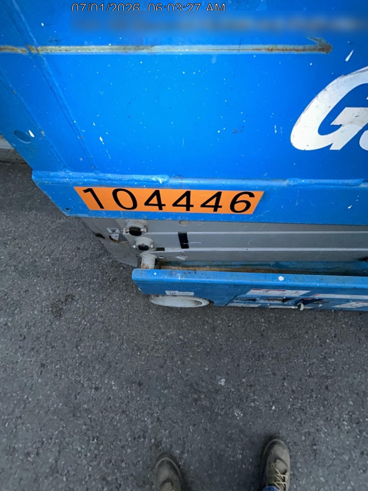 2020 Genie GS-1930 Standard Machine, 800W Inverter