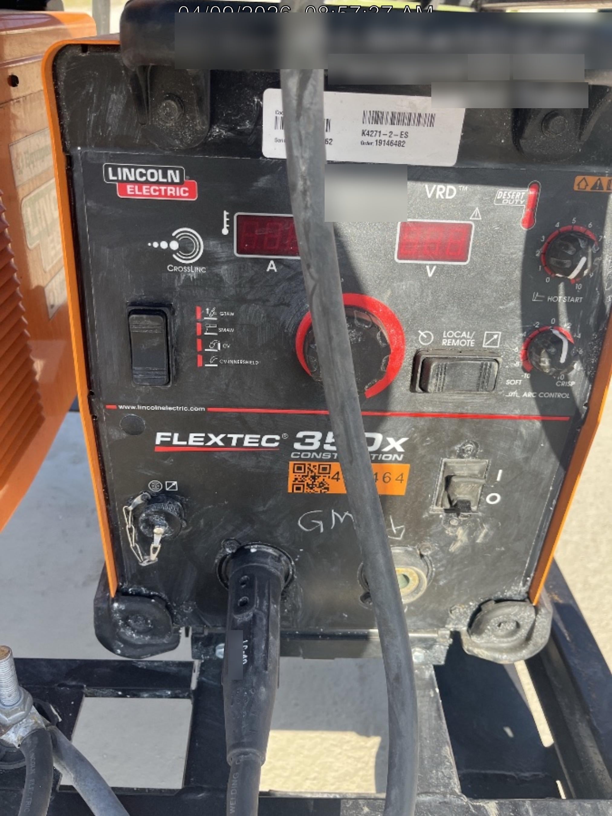 2024 LINCOLN ELECTRIC FLEXTEC 350X