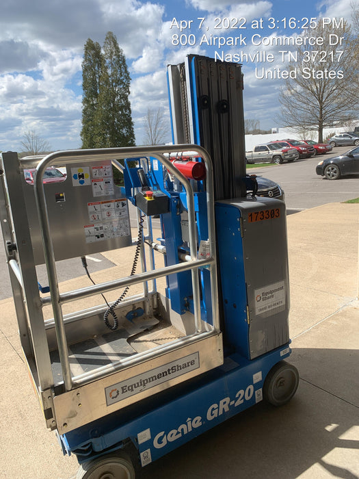 2021 GENIE GR-20