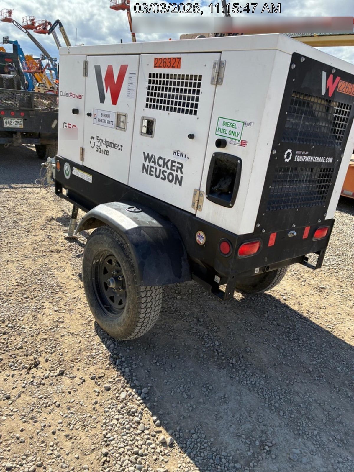2022 WACKER NEUSON G50