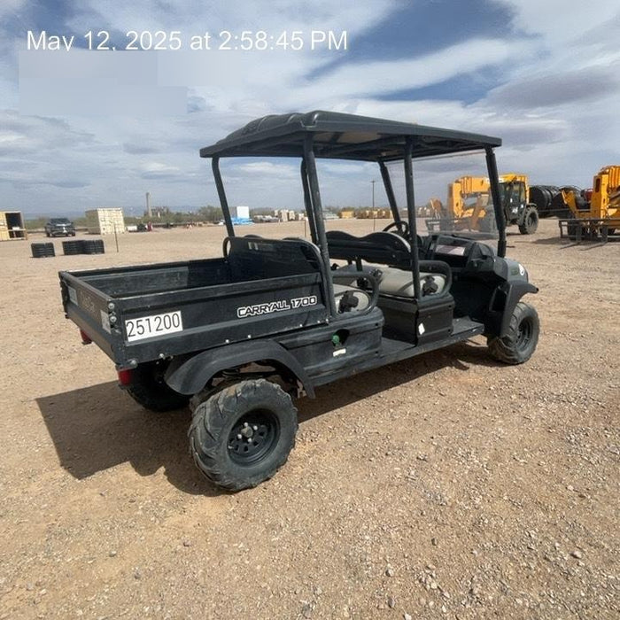 2023 Club Car CA1700D Canopy, Diesel, 4 Passenger