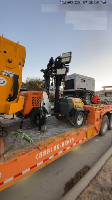2023 Generac MLT2 Diesel, Flex Switch 120V Input, Powerzone Controller, (4) 320W LED Lights, 4kW Generator, 39.9 Gal Fuel Tank, 2" Ball, T3