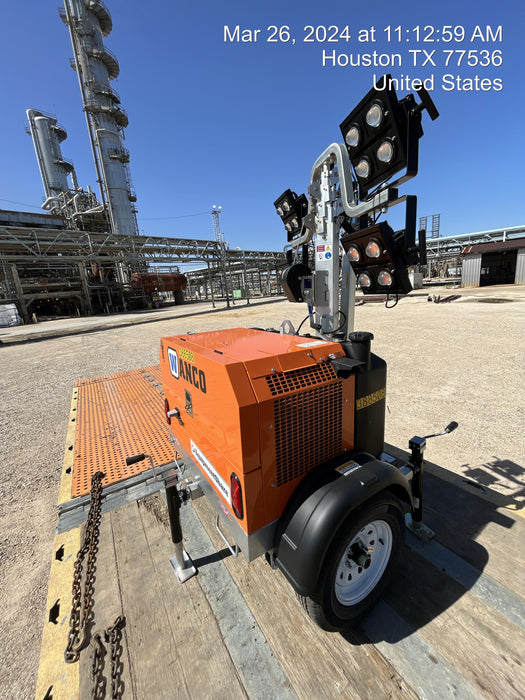 2024 Wanco WLTT-4MM4K Diesel, Deep Sea Controller, Shore Power Plug, Auto Start, (4) 350W LED Floodlights, 4kW Generator, 60 Gal Fuel Tank, 2" Ball, T3