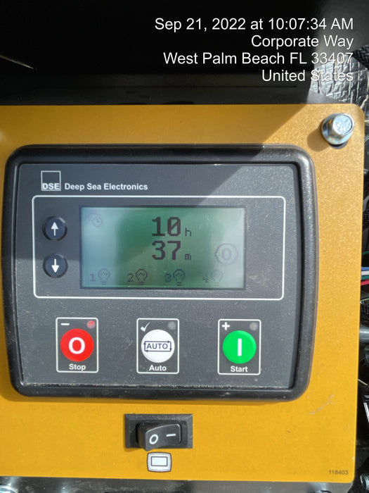 2022 Allmand NLV3GR (4) LED Light Fixture 350W, 23' Vertical Mast, 3kW Prime, Towable, ES Decals, T3