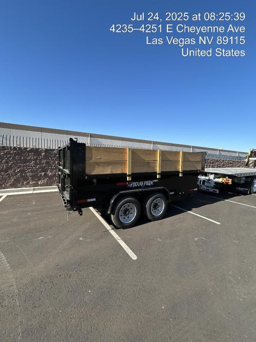 2025 TEXAS PRIDE TRAILERS DT714416KBP