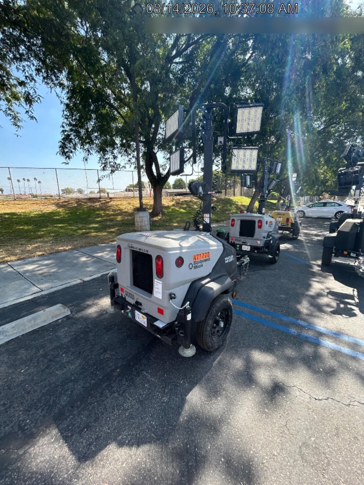 2024 Wacker Neuson LTT4 Diesel, Kohler KDW702, Deep Sea Controller, Auto Start, LED 320W, Bypass Outlet, T3