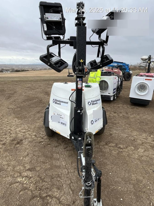 2024 Generac MLT2 Diesel, Flex Switch 120V Input, Powerzone Controller, 
(4) 320W LED Lights, 4kW Generator, 39.9 Gal Fuel Tank, 2" Ball, T3