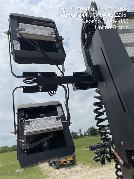 2023 Generac MLT2 Diesel, Flex Switch 120V Input, Powerzone Controller, (4) 320W LED Lights, 4kW Generator, 39.9 Gal Fuel Tank, 2" Ball, T3