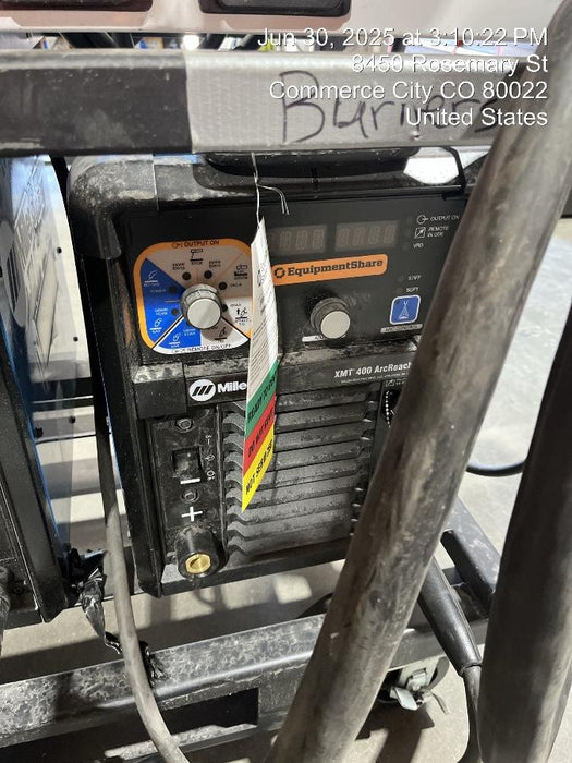 2025 MILLER ELECTRIC XMT 400