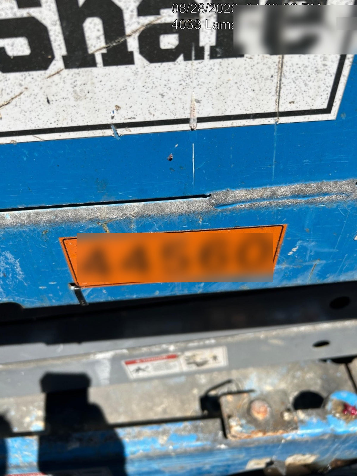2019 Genie GS-1930 Fixed rails with chain Entry