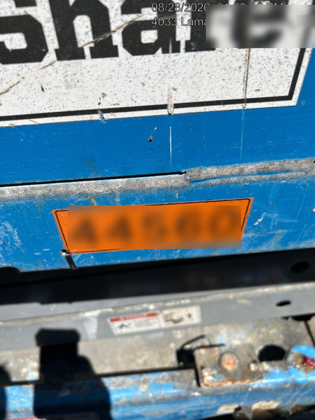 2019 Genie GS-1930 Fixed rails with chain Entry