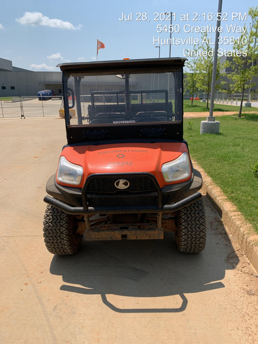 2020 Kubota RTV-X1140WL-H 4 Passenger Cart with Metal Top, windshield, strobe light, harness, and backup alarm