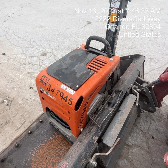 2023 Multiquip MV308GH Honda GX270, 18" Plate, Tachometer