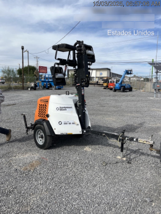 2024 Generac MLT2 Diesel, Flex Switch 120V Input, Powerzone Controller, 
(4) 320W LED Lights, 4kW Generator, 39.9 Gal Fuel Tank, 2" Ball, T3