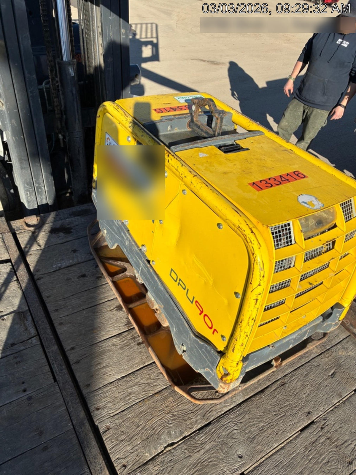 2021 Wacker Neuson DPU90r Vibration plate DPU 90rLem770