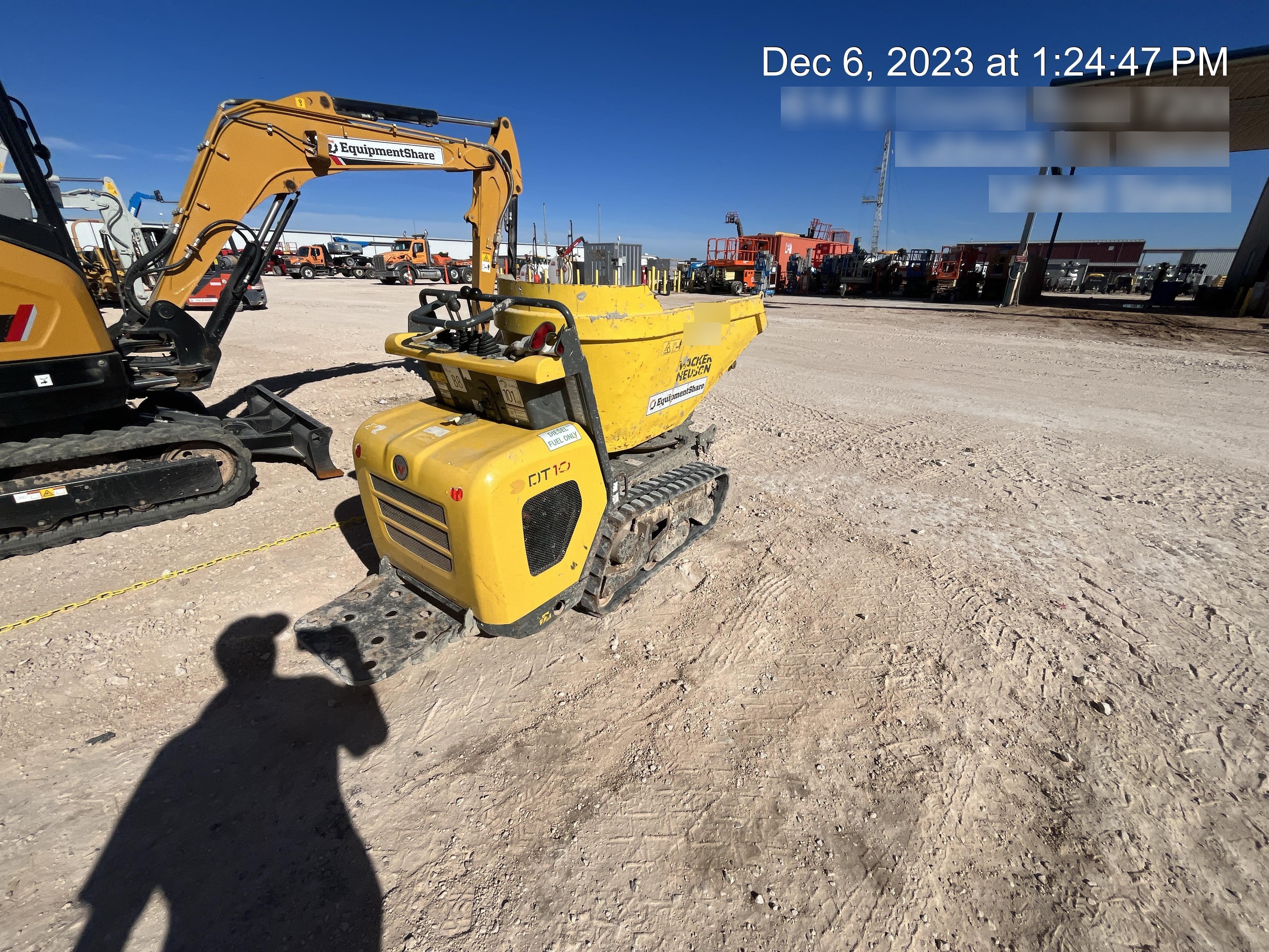 2019 WACKER NEUSON DT10
