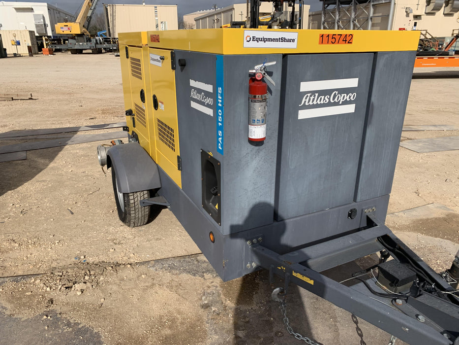 2020 ATLAS COPCO PAS 150 HF CS Enclosed