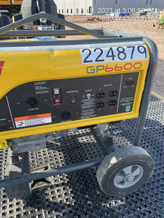 2022 WACKER NEUSON GP6600A