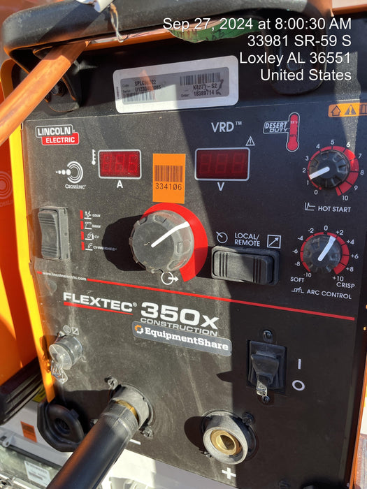 2023 LINCOLN ELECTRIC FLEXTEC 350X