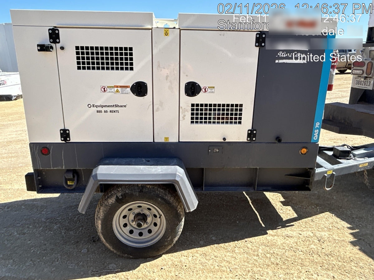 2023 ATLAS COPCO QAS 70