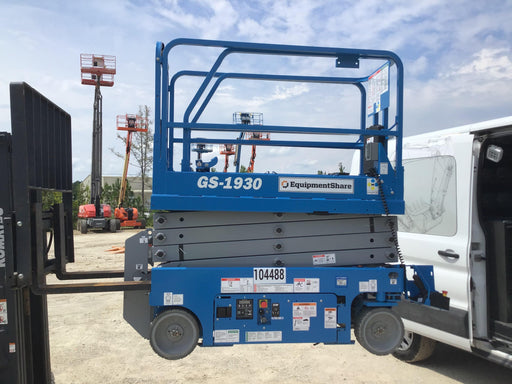 2020 Genie GS-1930 Fixed rails with chain entry gate - Pre A92.20