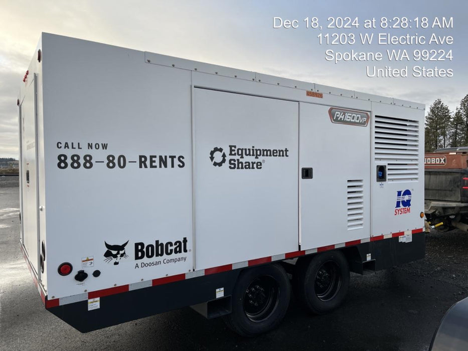 2025 BOBCAT PA1600VPWCU-T4F