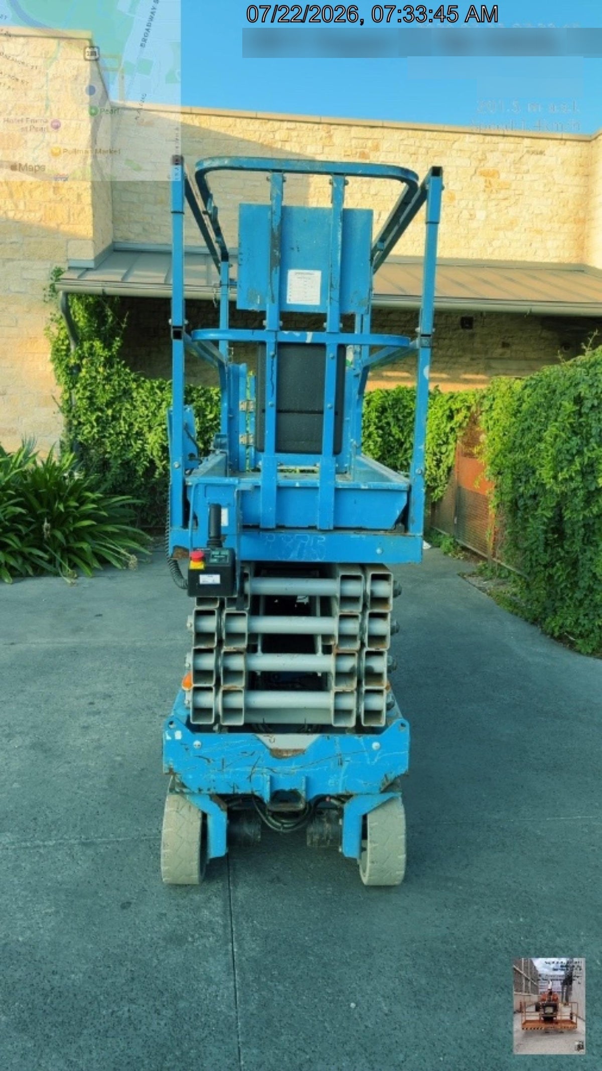 2017 Genie GS-3232 Genie GS3232 Lift w/Folding Rails and Swing Gate